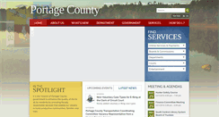 Desktop Screenshot of co.portage.wi.us